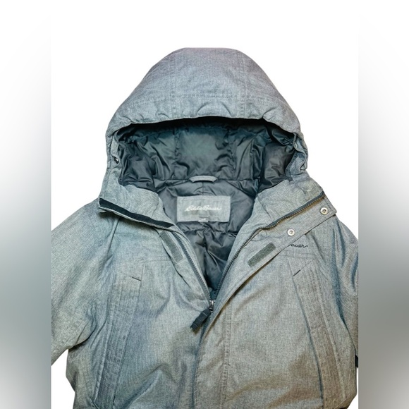 Eddie Bauer Warm Down Filled Winter Coat Women’s, Grey, Size Medium, EUC - Picture 6 of 11